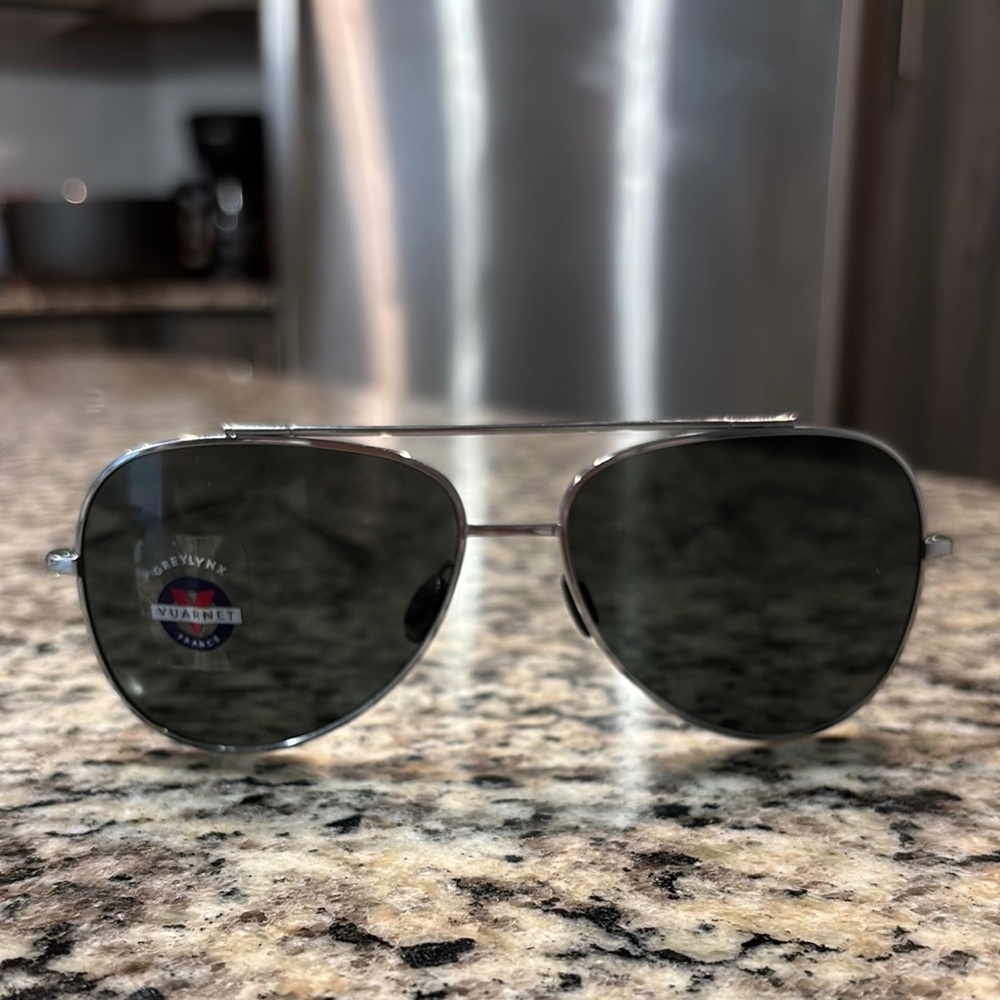 Aviator Sunglasses with Dark Lenses